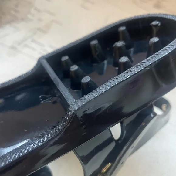 Jeffrey Campbell Jellin Black Fisherman Jelly Sandals Gold Bling Size 42 | 9.5 - Picture 8 of 10